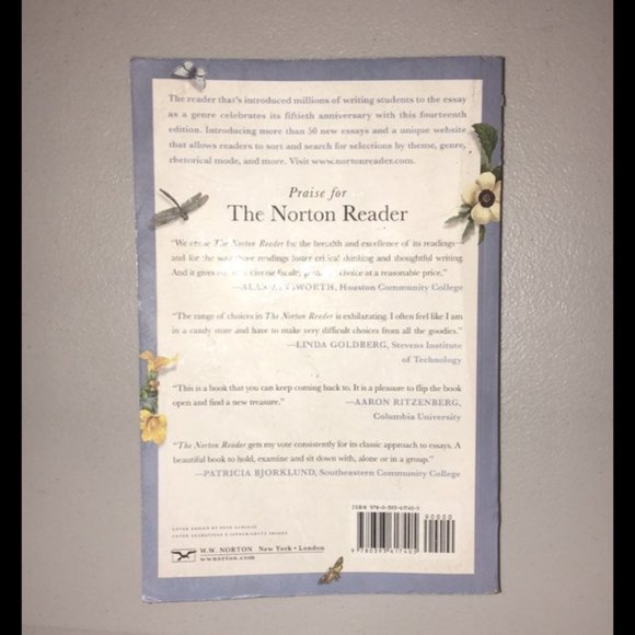 The Norton Reader In (14th) Fourteenth Edition by Melissa A Goldthwaite. - Picture 3 of 8